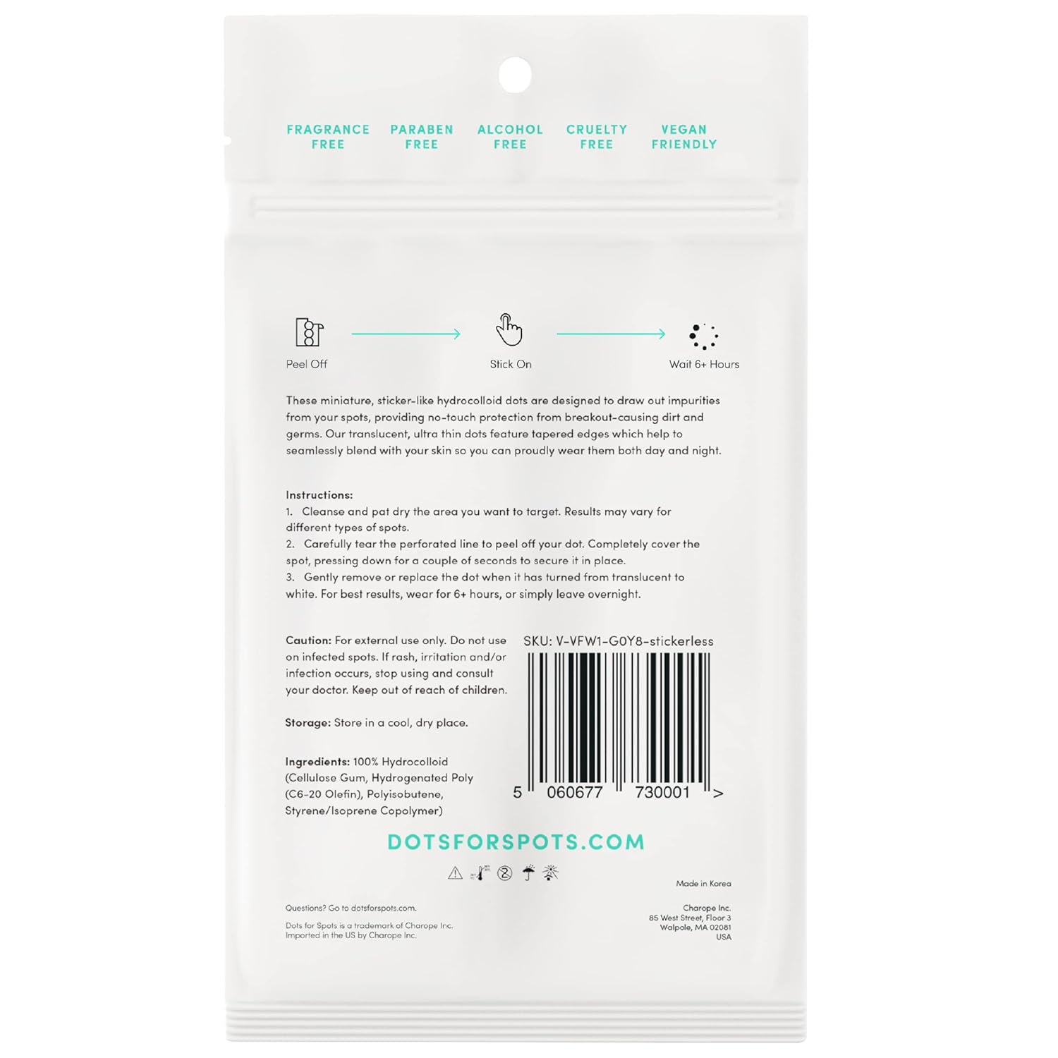 Dots for Spots Pimple Patches for Face - Pack of 24 Hydrocolloid Acne Patch - Invisible Zit Stickers Treatment for Face and Body - Mighty, Fast-Acting, Vegan & Cruelty Free Korean Skin Care - Image 9